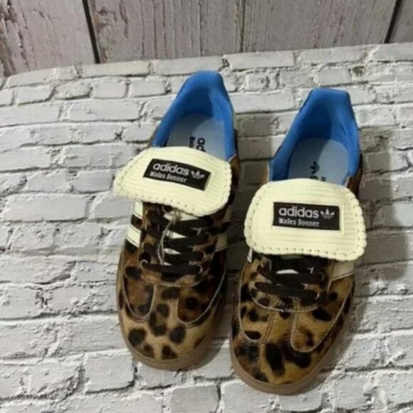 Adidas x Wales Bonner Samba Pony Leopard Print Women's - Picture 2 of 6